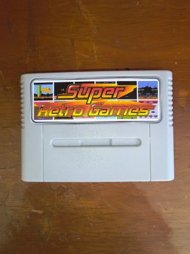 LEIA! Cartucho Super Retro Games Retroad Jogos de NES para o Super Nintendo!