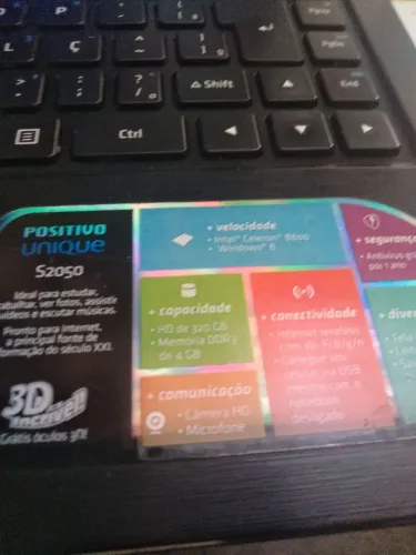 Notebook Positivo Unique S2050 - Celeron