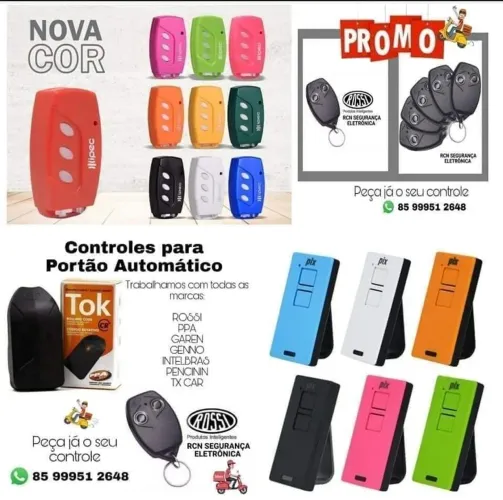Controles para Portão Automático - Promoção!