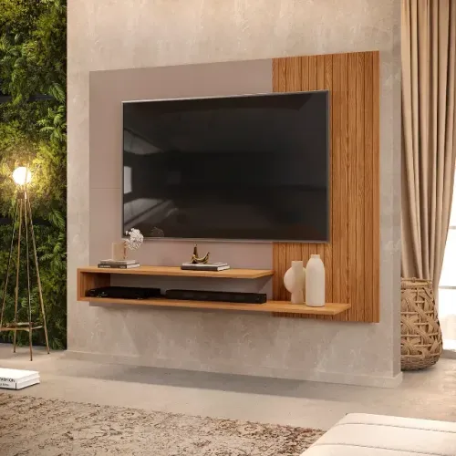 Painel Tv Com 50 Polegadas Ripado