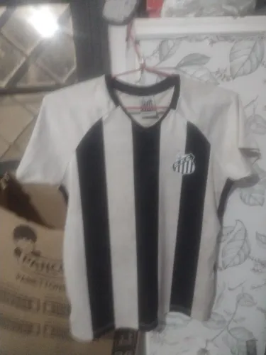 CAMISA DO SANTOS INFANTIL ACEITA TROCA CAMISA DO DO CORINTHIANS PRETA LISTRADA