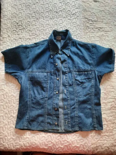 Camisa Jeans Feminina