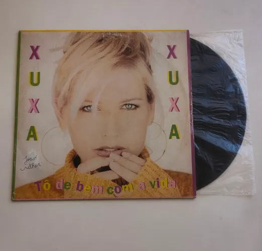 Disco de Vinil Xuxa - Tô de Bem com a Vida