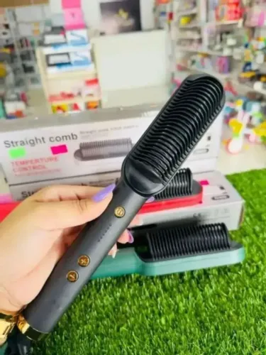 Escova alisadora profissional 3 em 1. NOVA