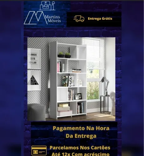 GRANDE PROMOÇÃO*ESTANTE 10 NICHO SOLUZIONE ENTREGA GRÁTIS ACEITA CARTÃO