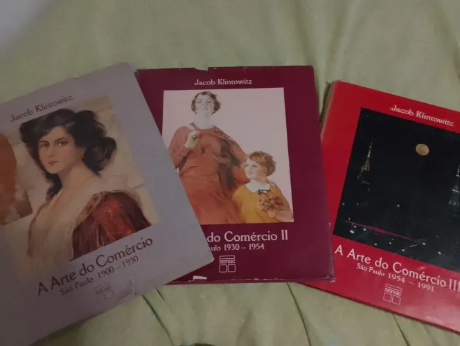 Livros ilustrados A arte do comércio