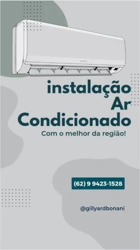 Instalação ar condicionado