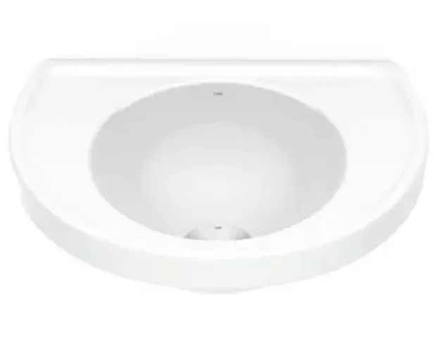 Lavatório Suspenso P 385x285 Com Furo Apontado Sem Ladrão Branco