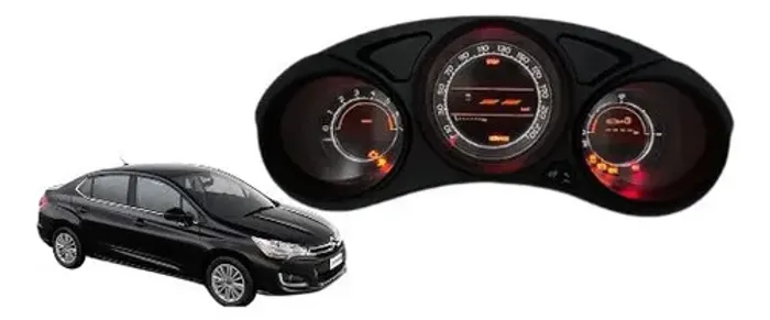 Painel Instrumentos Citroen C4 Lounge 2015 216 Luz Laranja