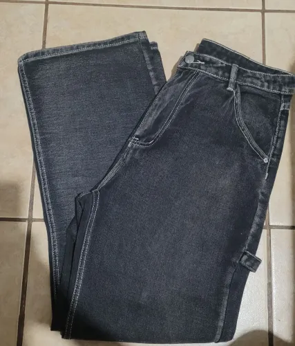 Calça Jeans Preta