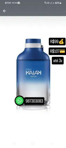 Kaiak Sonar Natura - Perfume Masculino
