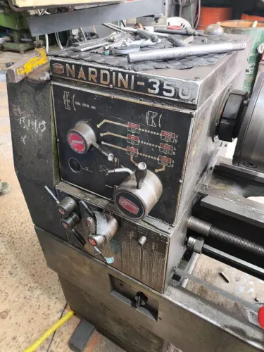 Torno Mecânico Nardini 350 mascote- Robustez e Precisão!