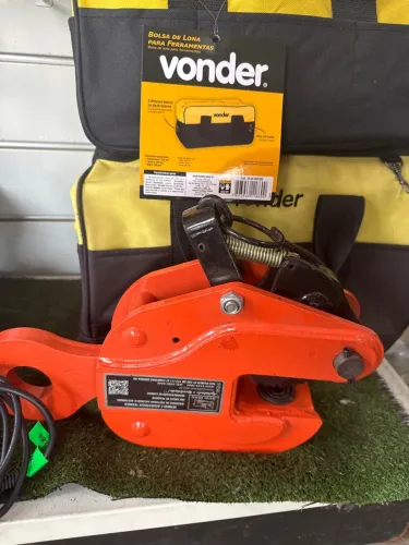 Grampo de aperto para carga pesada pega chapa vertical 3 ton
