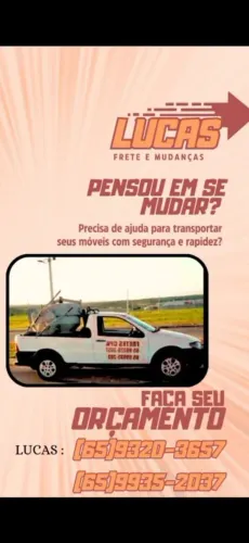 fretes Cuiabá e varzea grande E cidades vizinhas 