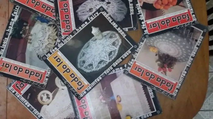 Revistas Crochê "Fada do Lar" - Lote com 31 Edições