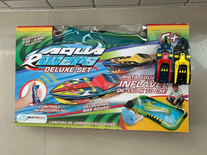 Brinquedo Infantil - Pista de Corrida de Lancha - TOP! 