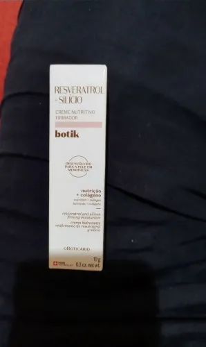 Creme Resveratrol + Silício Botik 10g
