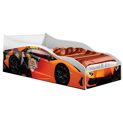 Cama Solteiro Carro Naruto  - Entrega Rápida 