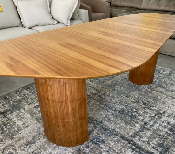 Mesa Orgânica 2,20 x 1,10 NOVA (Mostruário)