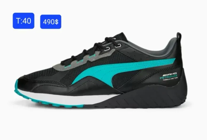 Tênis da Puma Speedfusion Mercedes tamanho 40 original