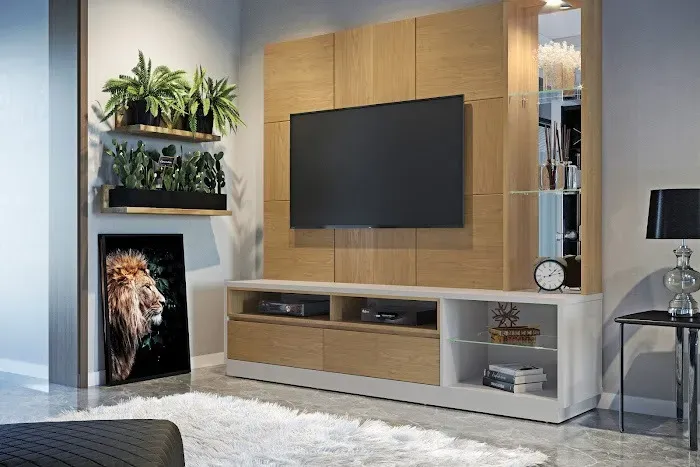 Rack + painel Melon