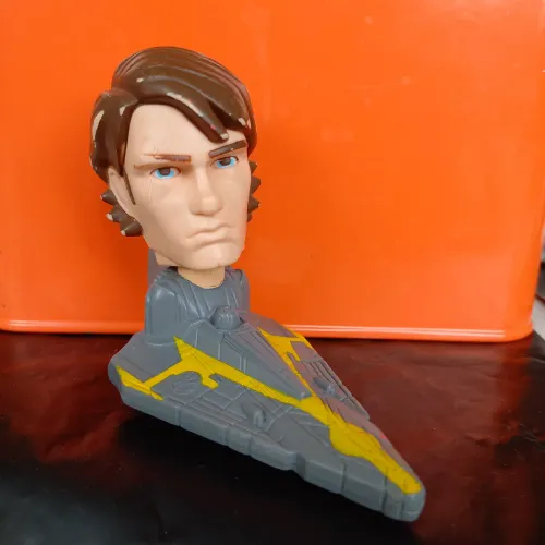 Star Wars - Anakin Skywalker e Princesa Lea da coleção McDonald's 2008