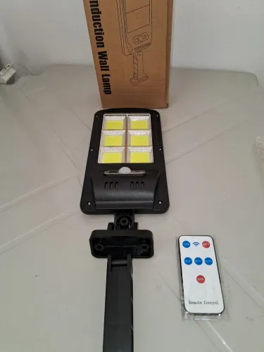 Luminária Solar para área externa 