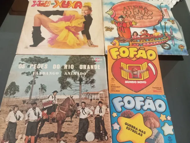 Lote LPs discos antigos