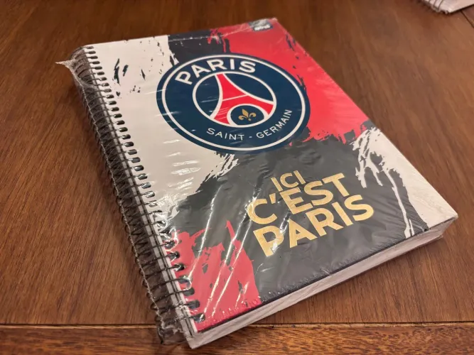 Caderno Espiral PSG - Ici C'est Paris
