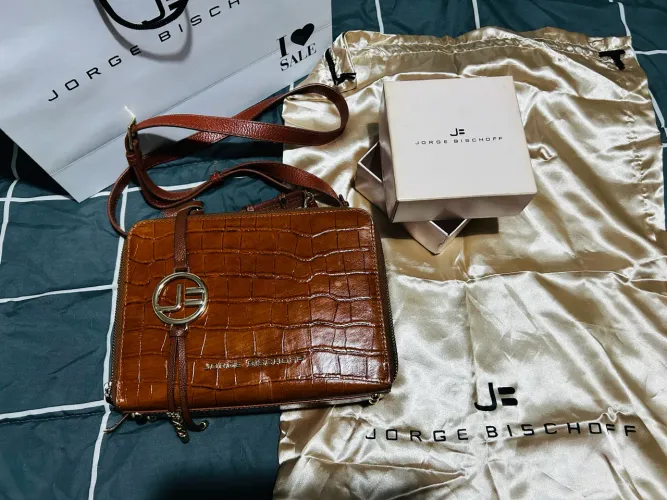 Bolsa Jorge Bischoff (leia a descrição)
