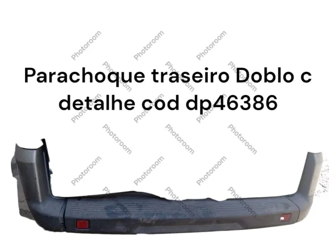 Parachoque Traseiro Doblo C Detalhe Cod Dp46386