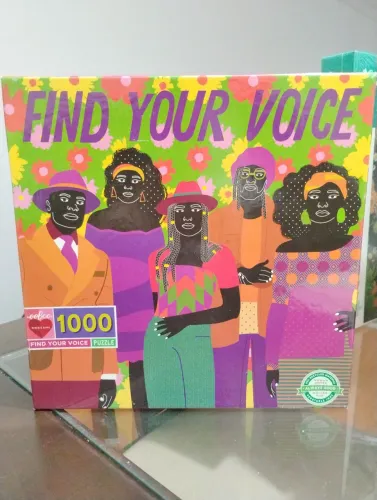Quebra-cabeça 'Find Your Voice' - 1000 peças, eeBoo