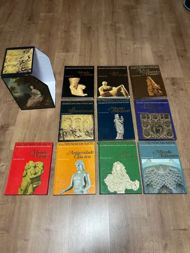 O Mundo da Arte -  Enciclopédia das artes plásticas em todos os tempos.