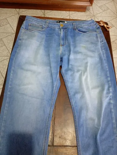 Calça Jeans Azul HERING 46 Elastano
