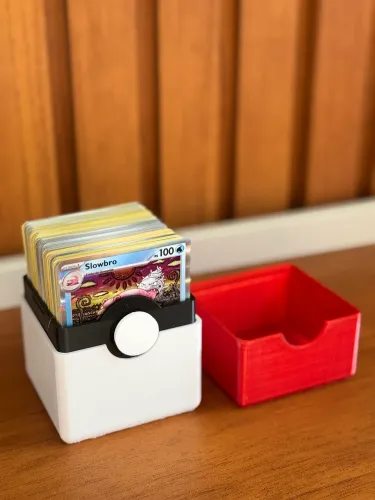Deck box com 190 cartas de Pokémon 