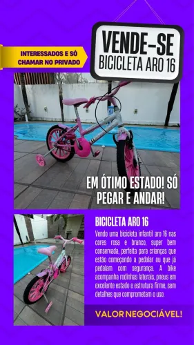 Bicicleta aro 16