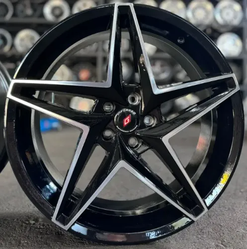 Rodas aro 20 preta Furação 5x112 5x114