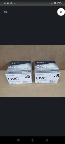 2 Caixas Fitas Mini Dv Sony