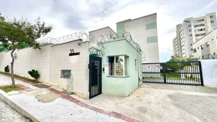 Apartamento para aluguel, 2 quartos, 1 vaga, Chácaras Califórnia - Contagem/MG