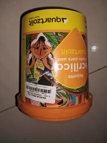 Rejunte acrílico Quartzolit 1kg Branco R$ 25,00