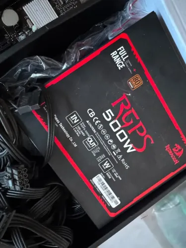 Fonte RedDragon 500W - 80PLUS