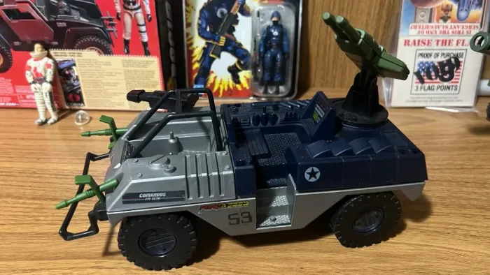 Veículo comandos em ação força 2000 Gi joe clássico 