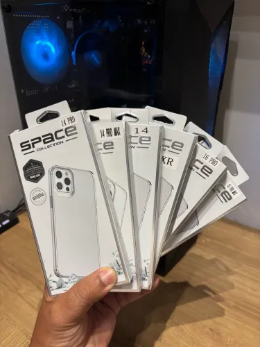 Capinhas clear transparente para iPhone