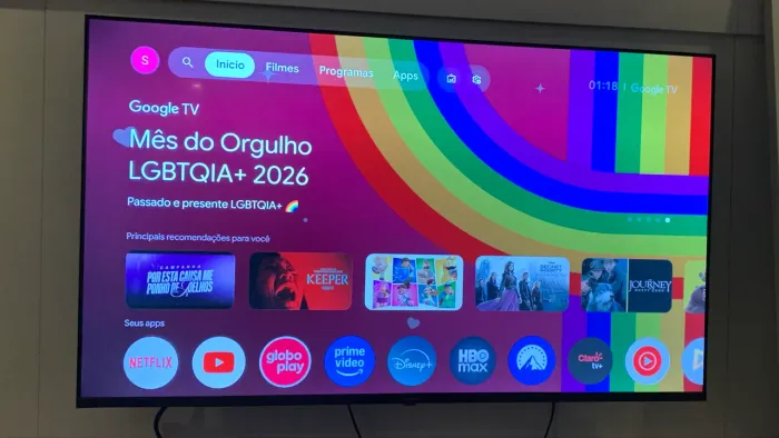 TV PHILIPS 58 POLEGADAS AMBILIGHT QLED 4K