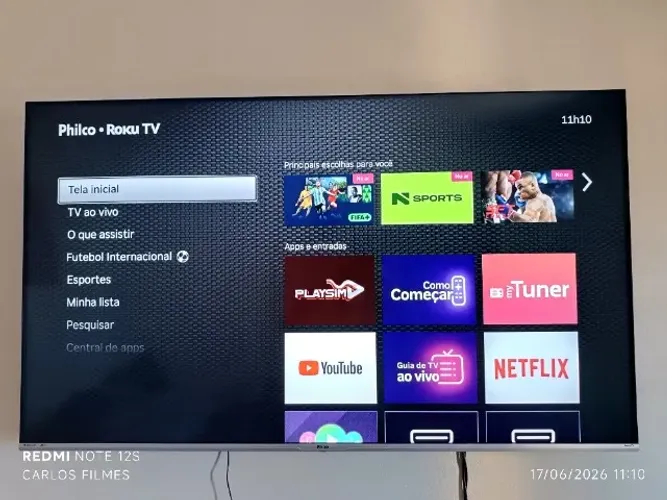 Tv roku semi nova