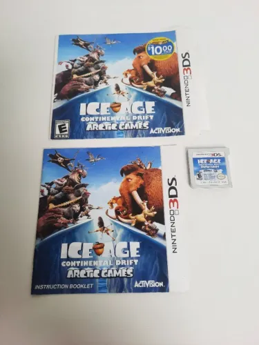 Jogo Era do Gelo 4 Continental Drift original Nintendo 3DS
