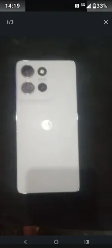 Celular Moto G 75 c cx, nota fiscal e carregador turbo. Muito novo, aceito cartao
