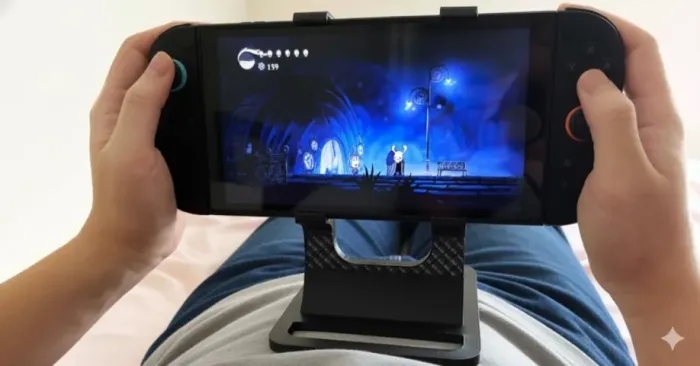 Suporte Ergonômico compatível com Nintendo Switch 2 para Jogar Deitado