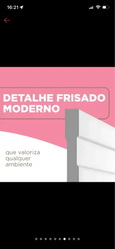 RODAPÉ 15MT POLIESTIRENO