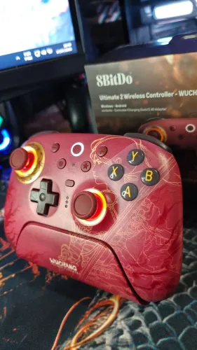 Controle 8 Bitdo Ultimate 2 Wireless edição especial watchang